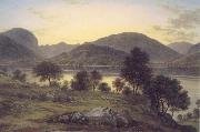 John glover Twilight,Ullswater mid 1820s china oil painting reproduction